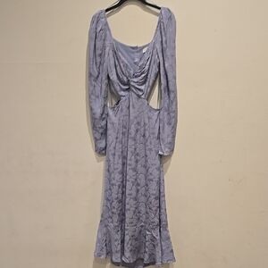 ASTR The LABEL Elegant Lavender Floral Dress